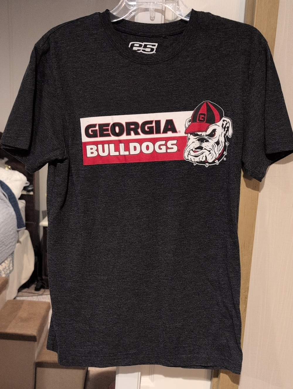 Georgia Bulldogs Men's Black T-Shirt - Official Team Graphic